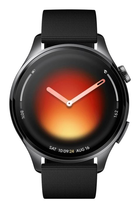 Xiaomi Watch 5 3,91 cm (1.54") AMOLED 47 mm Cyfrowy 480 x 480 px Ekran dotykowy Czarny GPS