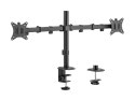 Equip 650157 uchwyt / stojak do monitorów 81,3 cm (32") Biurko Czarny