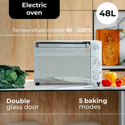 Piekarnik elektryczny 48L Adler Adler