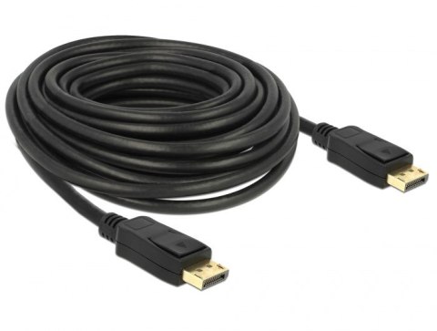 DeLOCK 84862 kabel DisplayPort 10 m Czarny