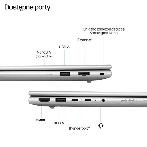 HP EliteBook 6 G1i AI PC Intel Core Ultra 5 225H Laptop 35,6 cm (14") WUXGA 16 GB DDR5-SDRAM 512 GB SSD Wi-Fi 6E (802.11ax) Wind
