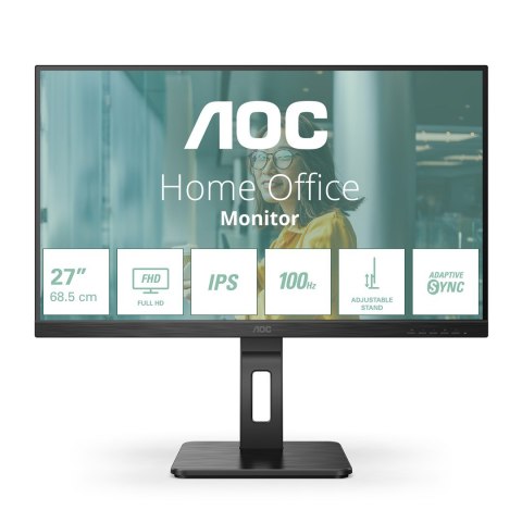 Monitor LED 27" AOC 27P2Q 1920x1080px Full HD Czarny