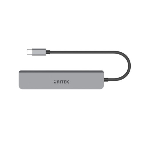 UNITEK HUB USB-C H1118A; USB-A x3, USB-C, HDMI, SD, microSD