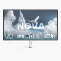 Monitor komputerowy Arozzi Nova 27" IPS, 260 Hz - biały