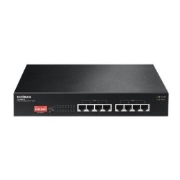 Edimax Switch GS-1008P V2 Unmanaged, Rack mountable, 1 Gbps (RJ-45) ports quantity 8, PoE+ ports quantity 8, Power supply type S