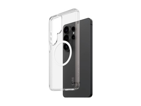 Etui CARE marki PanzerGlass Urban Explorer - przezroczyste z białym Qi do nowego Samsunga Galaxy S26 Ultra | PanzerGlass