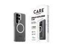 Etui CARE marki PanzerGlass Urban Explorer - przezroczyste z białym Qi do nowego Samsunga Galaxy S26 Ultra | PanzerGlass