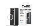 Etui CARE marki PanzerGlass Urban Explorer - przezroczyste z białym Qi do nowego Samsunga Galaxy S26 Ultra | PanzerGlass