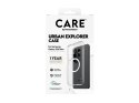Etui CARE marki PanzerGlass Urban Explorer - przezroczyste z białym Qi do nowego Samsunga Galaxy S26 Ultra | PanzerGlass