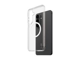Etui CARE marki PanzerGlass z serii Urban Explorer, przezroczyste z białym Qi, do nowego Samsunga Galaxy S26 Plus | PanzerGlass
