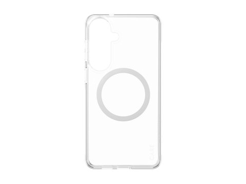Etui CARE marki PanzerGlass z serii Urban Explorer, przezroczyste z białym Qi, do nowego Samsunga Galaxy S26 Plus | PanzerGlass