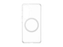 Etui CARE marki PanzerGlass z serii Urban Explorer, przezroczyste z białym elementem Qi, do nowego Samsunga Galaxy S26 | PanzerG