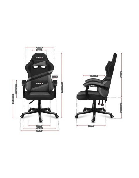 Fotel gamingowy Huzaro Force 4.4 Grey Mesh