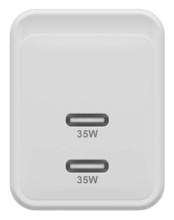 HYPER HJG35EU ładowarka do urządzeń przenośnych Słuchawki, Zestaw słuchawkowy, Smartfon, Oglądaj Biały Prąd przemienny Szybkie ł