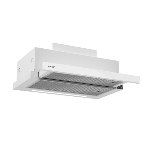 Okap teleskopowy CATA CAMPANA TFH 6830 GWH Klasa efektywności energetycznej A+++ Szerokość 60 cm 795 m3/h Sterowanie dotykowe DO