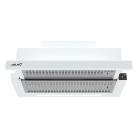 Okap teleskopowy CATA CAMPANA TFH 6830 GWH Klasa efektywności energetycznej A+++ Szerokość 60 cm 795 m3/h Sterowanie dotykowe DO