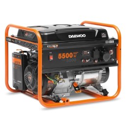 Daewoo GDA 6500 agregat prądotwórczy 5000 W 30 l Benzynowy Pomarańczowy, Czarny