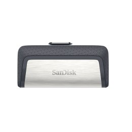 Pendrive SanDisk Ultra Dual Drive 256 GB pamięć flash USB USB Type-A / USB Type-C 3.2 Gen 1 (3.1 Gen 1) Szary, Srebrny