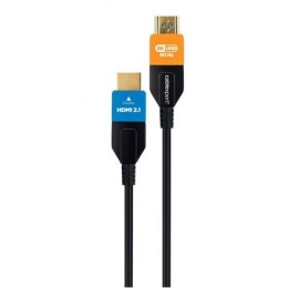 Gembird CC-HDMI8K-AOC-5M kabel HDMI HDMI Typu A (Standard) Czarny, Niebieski, Pomarańczowy