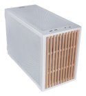 Lian Li B4-mATX Wood Mini Tower Biały, Drewno