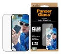 PanzerGlass ® Screen Protector iPhone 17 Pro | Ultra-Wide Fit w. EasyAligner Przezroczysta ochrona ekranu Apple 1 szt.