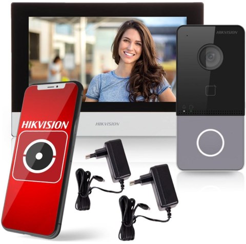 Zestaw wideodomofonu IP HikVision DS-KIS603-P(C)/Europe BV