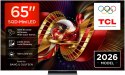 TCL C8L 65C8L Telewizor 165,1 cm (65") 4K Ultra HD Smart TV Wi-Fi Czarny 6000 cd/m2