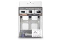 Icy Dock MB453TRAY-2B panel drive bay Taca napędu pamięci masowej Czarny, Metaliczny