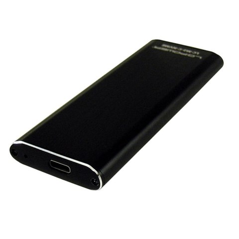LC-Power LC-M2-C-NVME obudowa do dysków twardych Obudowa SSD Czarny M.2