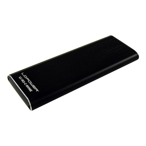 LC-Power LC-M2-C-NVME obudowa do dysków twardych Obudowa SSD Czarny M.2
