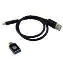 LC-Power LC-M2-C-NVME obudowa do dysków twardych Obudowa SSD Czarny M.2