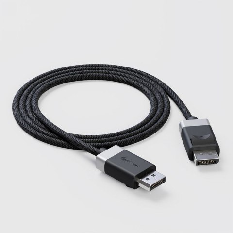 ALOGIC FUDP2-SGR kabel DisplayPort 2 m Szary, Czarny