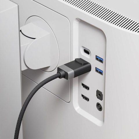 ALOGIC FUDP2-SGR kabel DisplayPort 2 m Szary, Czarny