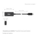 CLUB3D CAC-2505 adapter kablowy 0,12 m USB Type-C HDMI + USB Czarny