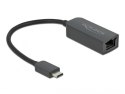 DeLOCK Adapter USB Type-C męski do 2,5 Gigabit LAN kompaktowy