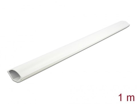 DeLOCK Korytko kablowe, kątowe 43 x 23 mm - długość 1 m białe