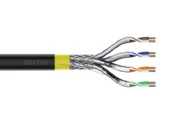 Digitus DK-1743-A-VH-05-OD kabel sieciowy Czarny 50 m Cat7a S/FTP (S-STP)