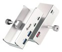 Equip 128967 huby i koncentratory USB 3.2 Gen 1 (3.1 Gen 1) Type-A 5000 Mbit/s Aluminium