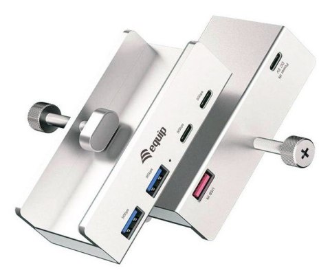 Equip 128967 huby i koncentratory USB 3.2 Gen 1 (3.1 Gen 1) Type-A 5000 Mbit/s Aluminium