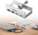 Equip 128967 huby i koncentratory USB 3.2 Gen 1 (3.1 Gen 1) Type-A 5000 Mbit/s Aluminium