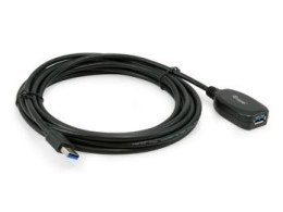 Equip 133346 kabel USB USB 3.2 Gen 1 (3.1 Gen 1) 5 m USB A 5 Gbit/s Czarny