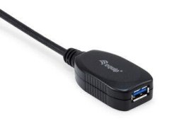 Equip 133346 kabel USB USB 3.2 Gen 1 (3.1 Gen 1) 5 m USB A 5 Gbit/s Czarny