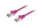 Equip 606810 kabel sieciowy Fioletowy 20 m Cat6a S/FTP (S-STP) Okrągły