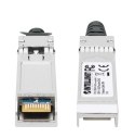 Intellinet 508445 kabel InfiniBand / światłowodowy 3 m SFP+ Czarny, Srebrny