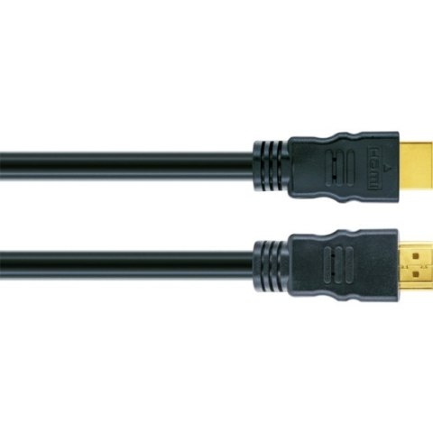 Schwaiger HDM150 013 kabel HDMI 15 m HDMI Typu A (Standard) Czarny, Złoto