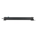 Brennenstuhl 1951580101 Regleta, 230 V, Negro y Gris Claro, 49 cm rozgałęziacz 5 m 8 x gniazdo sieciowe Wewnętrzna Czarny, Jasno