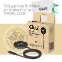 CLUB3D CAC-3027 ładowarka do urządzeń przenośnych Smartfon, Uniwersalne Czarny DC Bezprzewodowe ładowanie Szybkie ładowanie Wewn