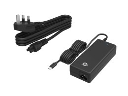 Conceptronic OZUL03BUK adapter zasilający/ inwentor Wewnętrzna 100 W Czarny