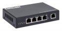 Intellinet 561617 przedłużacz sieciowy Nadajnik sieciowy Czarny 10, 100, 1000 Mbit/s