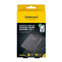 Intenso MW5000 Litowo-polimerowy (LiPo) 5000 mAh Bezprzewodowe ładowanie Szary